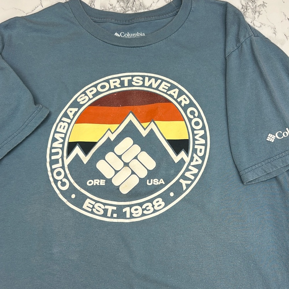 Columbia Sportswear Company Men’s Blue Tee - 1097